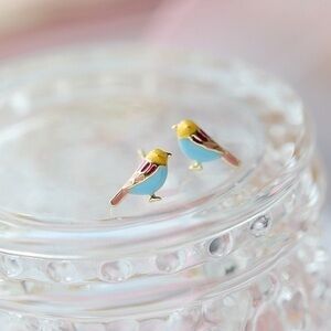 COPY - - New S925 bird 🐦sterling silver stud earrin…